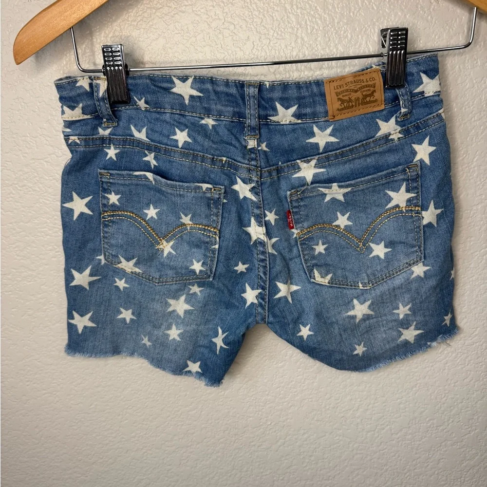 LITTLE GIRLS LEVI SKIMMER SHORTS SIZE 10